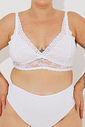 Top De Renda Barbie Branco Top De Renda Barbie Branco