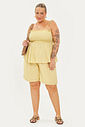 Bermuda Alfaiataria Siena Amarelo