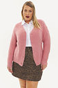 Cardigan De Tricô Serena Rosa Cardigan De Tricô Serena Rosa