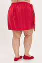 Saia Curta Envelope Julieta Vermelho Saia Curta Envelope Julieta Vermelho