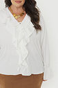 Blusa Boho Luna Off-White Blusa Boho Luna Off-White