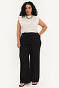 Calça Pantalona Kiara Preto Calça Pantalona Kiara Preto