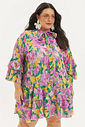 Vestido Com Laço Flávia Floral Vestido Com Laço Flávia Floral
