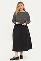 Blusa Manga Longa Safira Listrado Blusa Manga Longa Safira Listrado