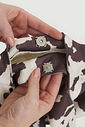 Bolsa Suede Genebra Cow Print Bolsa Suede Genebra Cow Print