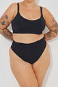 Calcinha Modeladora Soft Touch Plus Size Preto