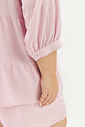 Blusa Linho Matilda Rosa Blusa Linho Matilda Rosa