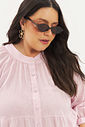 Blusa Linho Matilda Rosa Blusa Linho Matilda Rosa