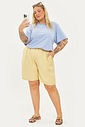 Bermuda Alfaiataria Siena Amarelo