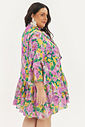 Vestido Com Laço Flávia Floral Vestido Com Laço Flávia Floral
