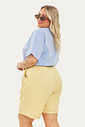 Bermuda Alfaiataria Siena Amarelo