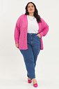 Cardigan De Tricô Aretha Rosa