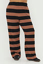 Calça Tricô Carlota Listrada