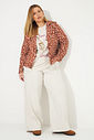 Jaqueta Sarja Zoey Deer Animal Print Jaqueta Sarja Zoey Deer Animal Print
