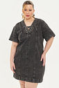 Vestido Curto Tarsila Jeans Preto