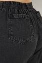 Calça Wide Leg Jeans Penélope Preto Calça Wide Leg Jeans Penélope Preto