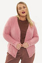 Cardigan De Tricô Serena Rosa Cardigan De Tricô Serena Rosa