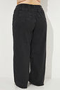 Calça Wide Leg Jeans Penélope Preto Calça Wide Leg Jeans Penélope Preto