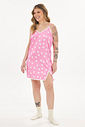 Camisola Acetinada Amore Estampado Camisola Acetinada Amore Estampado