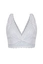 Top De Renda Barbie Branco Top De Renda Barbie Branco