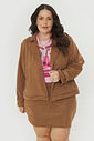 Jaqueta Suede Stella Camel Jaqueta Suede Stella Camel