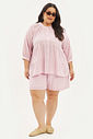 Blusa Linho Matilda Rosa Blusa Linho Matilda Rosa