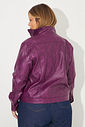 Jaqueta Bomber Leather Gal Vinho