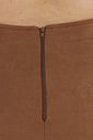 Saia Curta Suede Stella Camel Saia Curta Suede Stella Camel