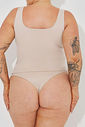 Regata Dupla Soft Touch Plus Size Natural