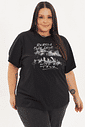 T-shirt De Algodão Rebels Preto T-shirt De Algodão Rebels Preto