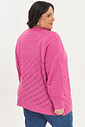 Cardigan De Tricô Aretha Rosa