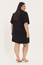 T-dress De Algodão Mari Preto T-dress De Algodão Mari Preto