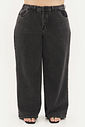 Calça Wideleg Jeans Tarsila Preto Calça Wideleg Jeans Tarsila Preto