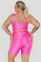 Bermuda Esportiva Euforia Rosa Bermuda Esportiva Euforia Rosa