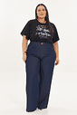 Calça Pantalona Duda Jeans Calça Pantalona Duda Jeans