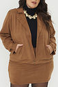 Jaqueta Suede Stella Camel Jaqueta Suede Stella Camel