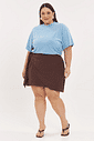 T-shirt Oversized Estonada Brenda Azul T-shirt Oversized Estonada Brenda Azul