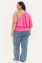 Blusa Um Ombro Só Luísa Rosa Blusa Um Ombro Só Luísa Rosa