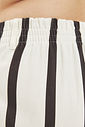 Calça Pantalona De Sarja Samira Listrado Calça Pantalona De Sarja Samira Listrado