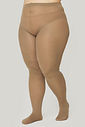 Meia Calça Plus Size Fio 80 Natural Meia Calça Plus Size Fio 80 Natural