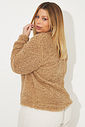 Suéter Peluciado Georgia Caramelo