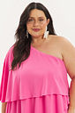 Vestido Um Ombro Só Luísa Rosa