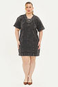 Vestido Curto Tarsila Jeans Preto
