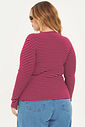 Blusa Manga Longa Safira Listrado Blusa Manga Longa Safira Listrado