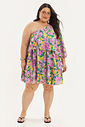Vestido Um Ombro Só Flávia Floral Vestido Um Ombro Só Flávia Floral