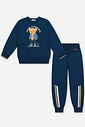 Conjunto Infantil Moletom com Estampa Ursinho – Look de Inverno Quentinho e Confortável