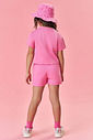 Conjunto Infantil Menina Tutti-Frutti Blusa; Short E Bucket Natural Mundo Cinti