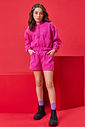 Conjunto Jaqueta E Short Cotelê Roxo CTV Conjunto Jaqueta E Short Cotelê Roxo CTV