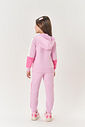 Conjunto Infantil Menina Jaqueta E Calça Jogger Lilás Mundo Cinti