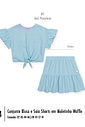 Conjunto Infantil Menina com Amarração Mundo Cinti